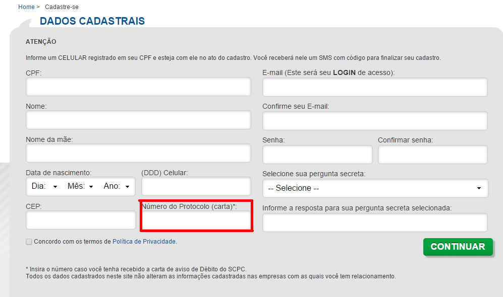 Como consultar e saber se meu nome está sujo